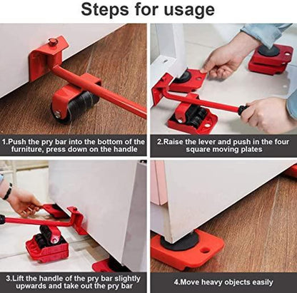 Heavy Duty Furniture Lifter & Mover Tool Set