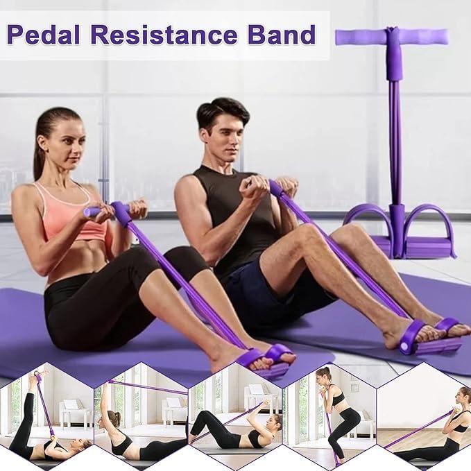 🧘‍♀️ Yoga Pedal Puller Resistance Band – Your Ultimate Fitness Companion 🧘‍♂️