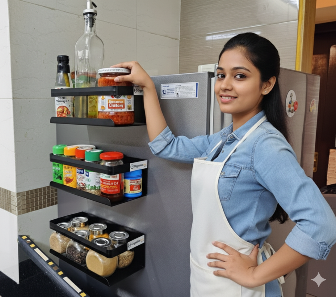 Goods Oasis™ Magnetic Corner Shelf Side Rack